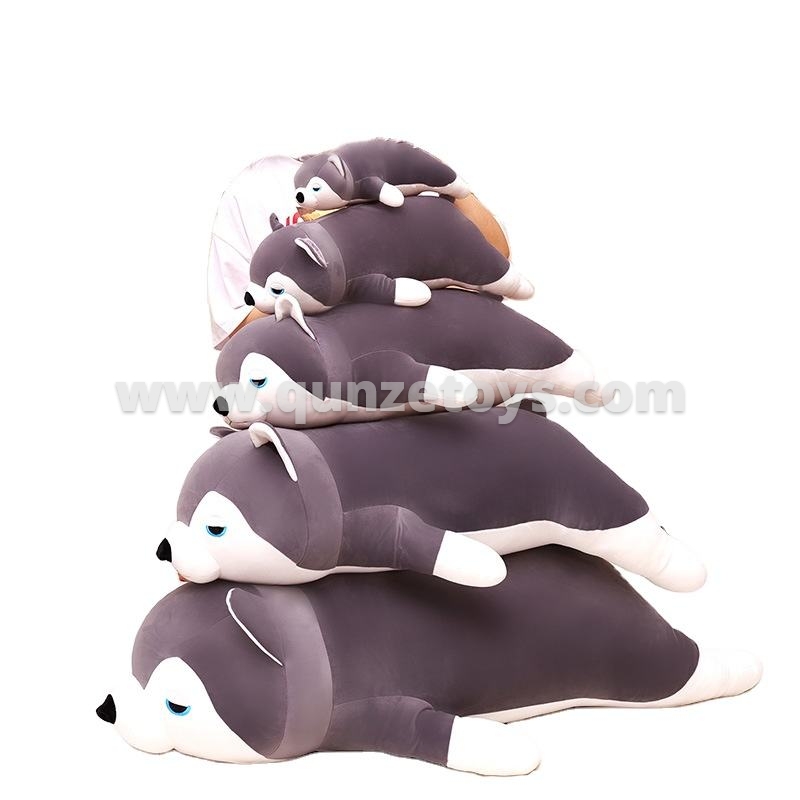 OEM squishies huskie stuffed animals soft cute husky plush pillow squishy toys