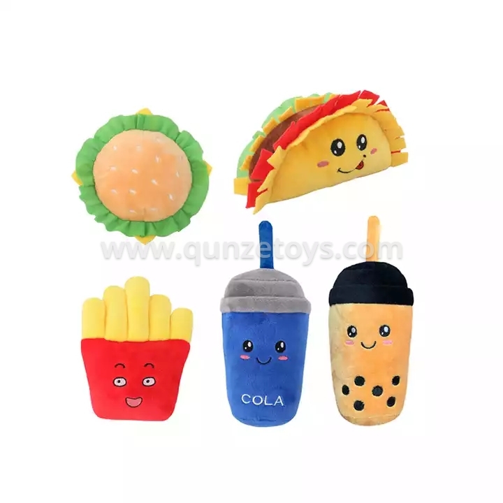 2020 Custom Stuffed Animal Toy Sets Custom Interactive Pet Chew Squeak Toys Ice 