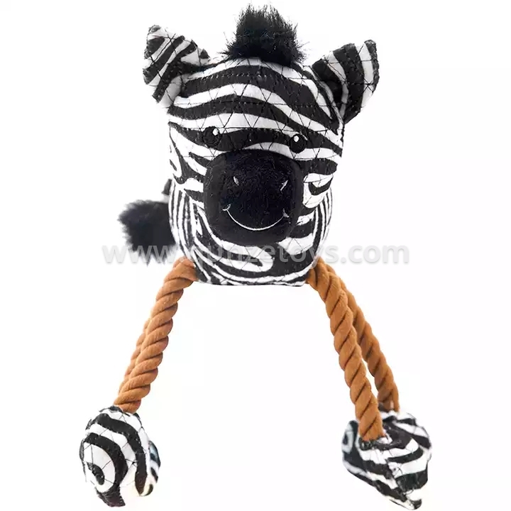 Whole Stuffed Animals Puppy Toys Donkey Christmas Squeak Durable Chew Pet Dog To