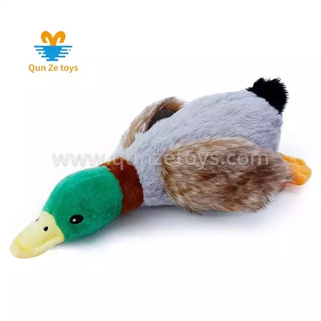Pet Chew ToysPuppy Teething Toys Dog Squeaky Toys The Duck Interactive Pet Chew 