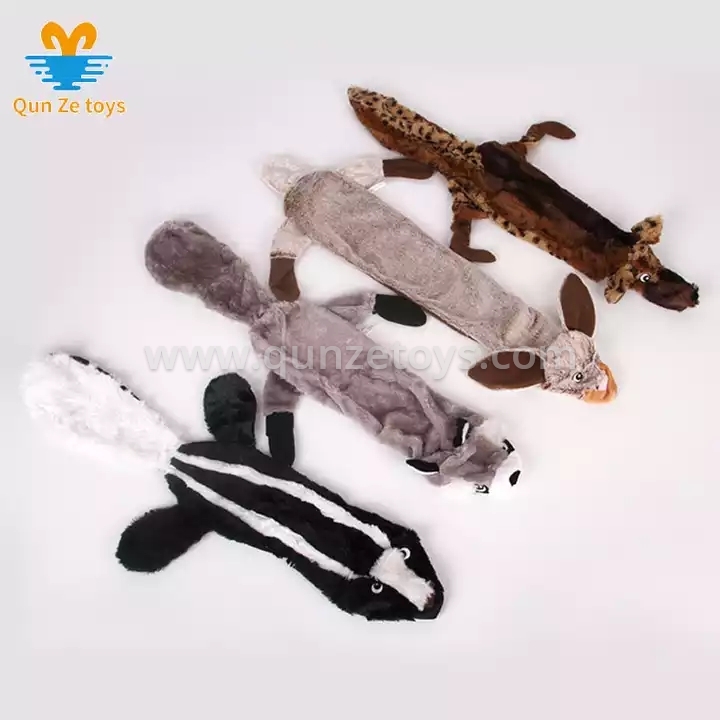Factory wholesale pet toys plush Interactive Squeaky Bite Plush Interactive Toys