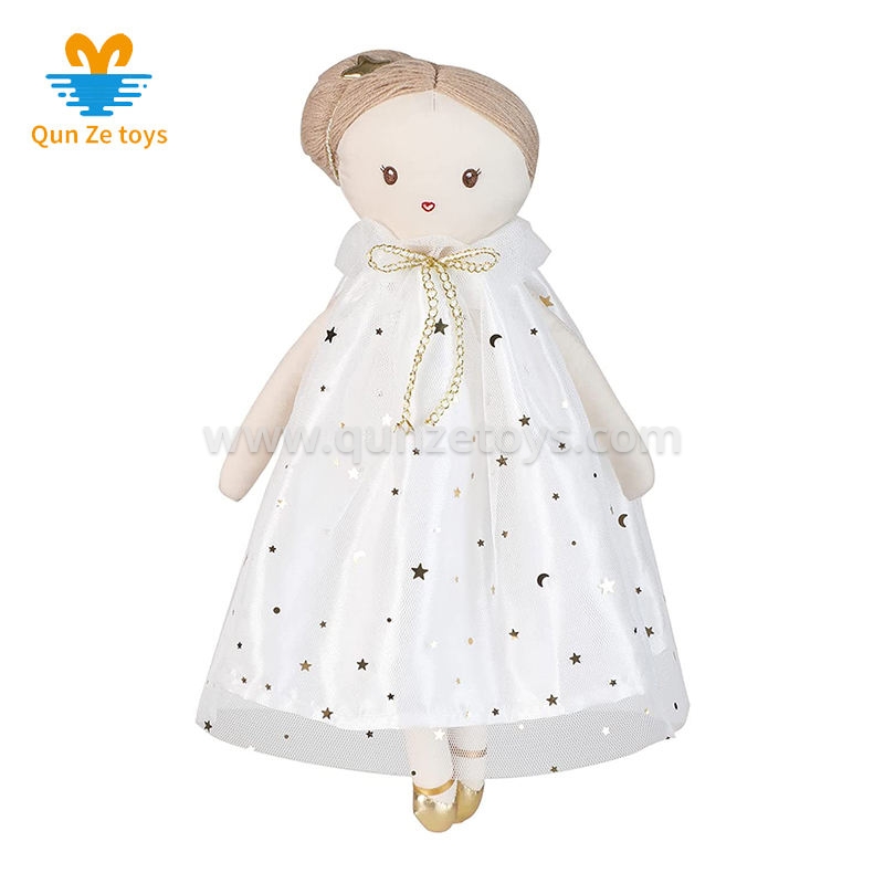 Factory Ready to Ship Ballerina Dressing Girl Doll Baby Soft Plush Doll Girl Dol