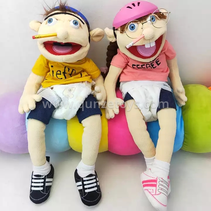 Plush Puppet with Detachable Hands for Friends and Fans Halloween and Party Gift