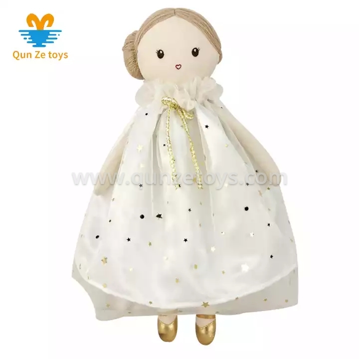 Factory New Design Best Gift For Children Soft Lovely Plush Doll Cotton Doll For