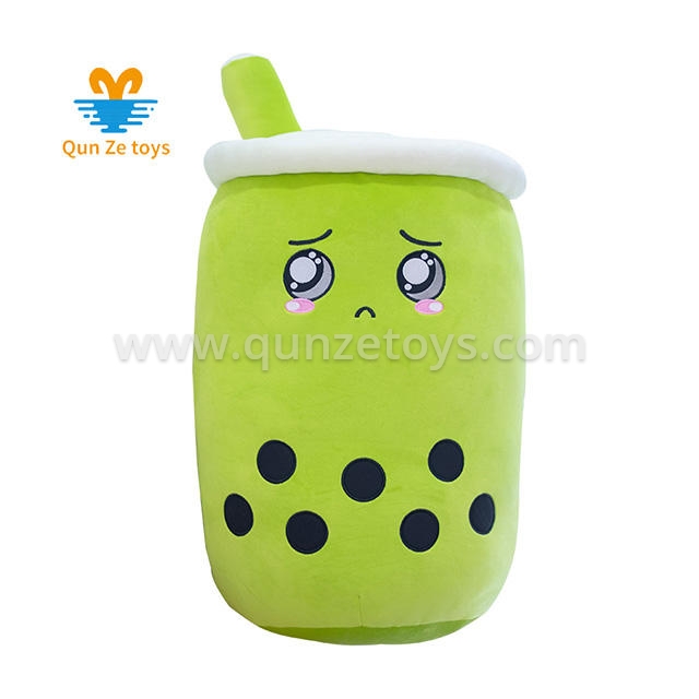 24CM OEM soft pearl boba milk tea tea stuffed pillow cute cartoon bedtime toys d