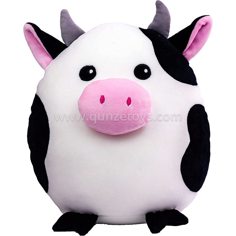 Amazon Hot Selling Best Birthday Gift Soft Pillow Plush Toy Comfortable Cute Cow