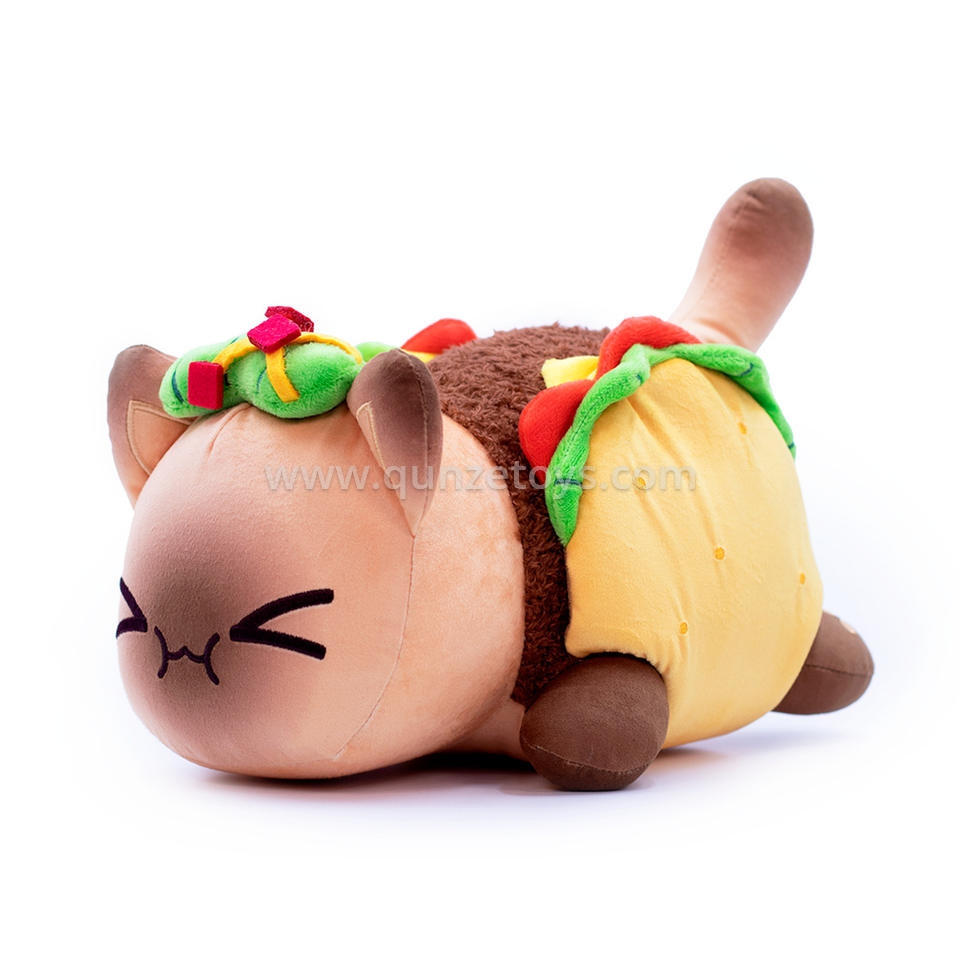 Super Soft Cartoon Hugging Toy Cute and Squishy Fries Pillow Hamburger Soft Plus