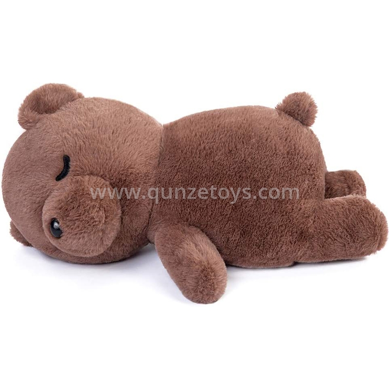 Custom Cute Soft Animal Plush Toy Boy Girl Sleeping Hug Companion Stuffed Toy Br