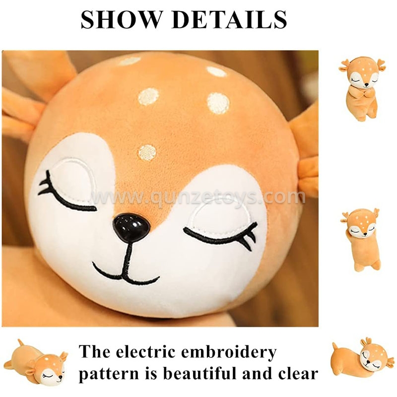  Fawn Stuffed Animal Pillow10