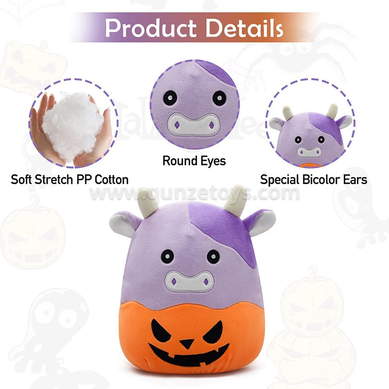  Halloween Cow Pillow5