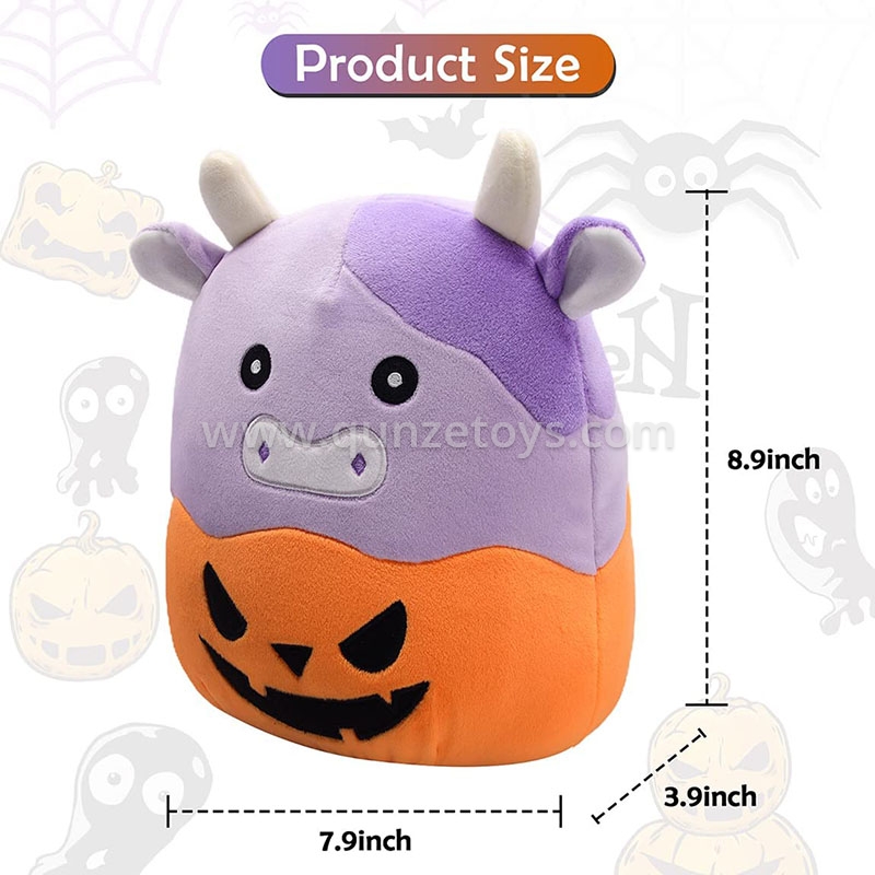  Halloween Cow Pillow6